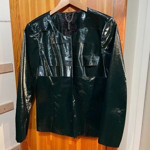 New Poleci Rain Jacket Sz 6